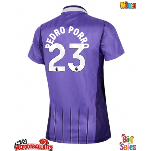 Tottenham Hotspur Pedro Porro #23 Replica Third Stadium Shirt for Women 2026-27 Short Sleeve